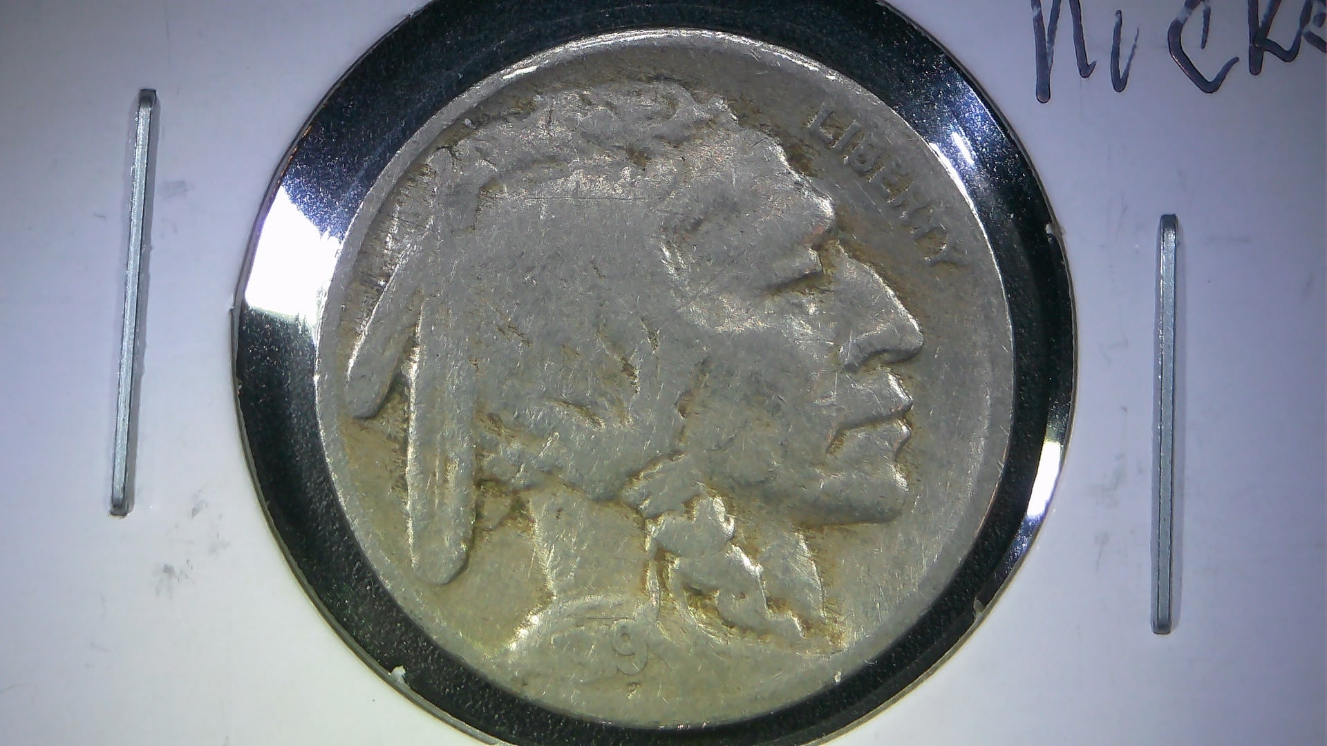 1919-P Buffalo nickel