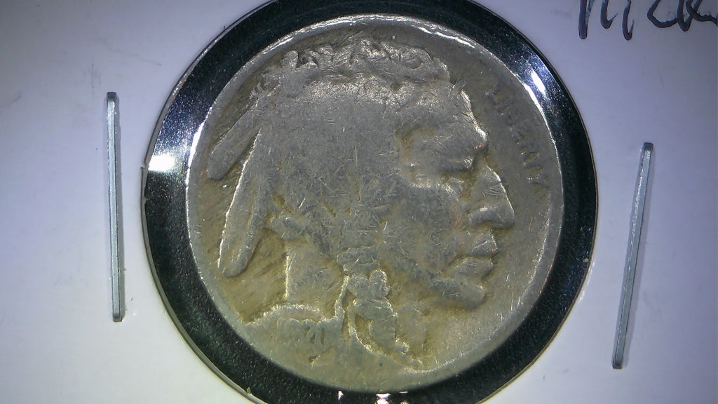 1920-P Buffalo nickel F-12