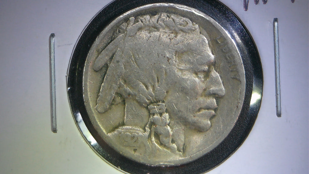 1921-P Buffalo Nickel VG-8