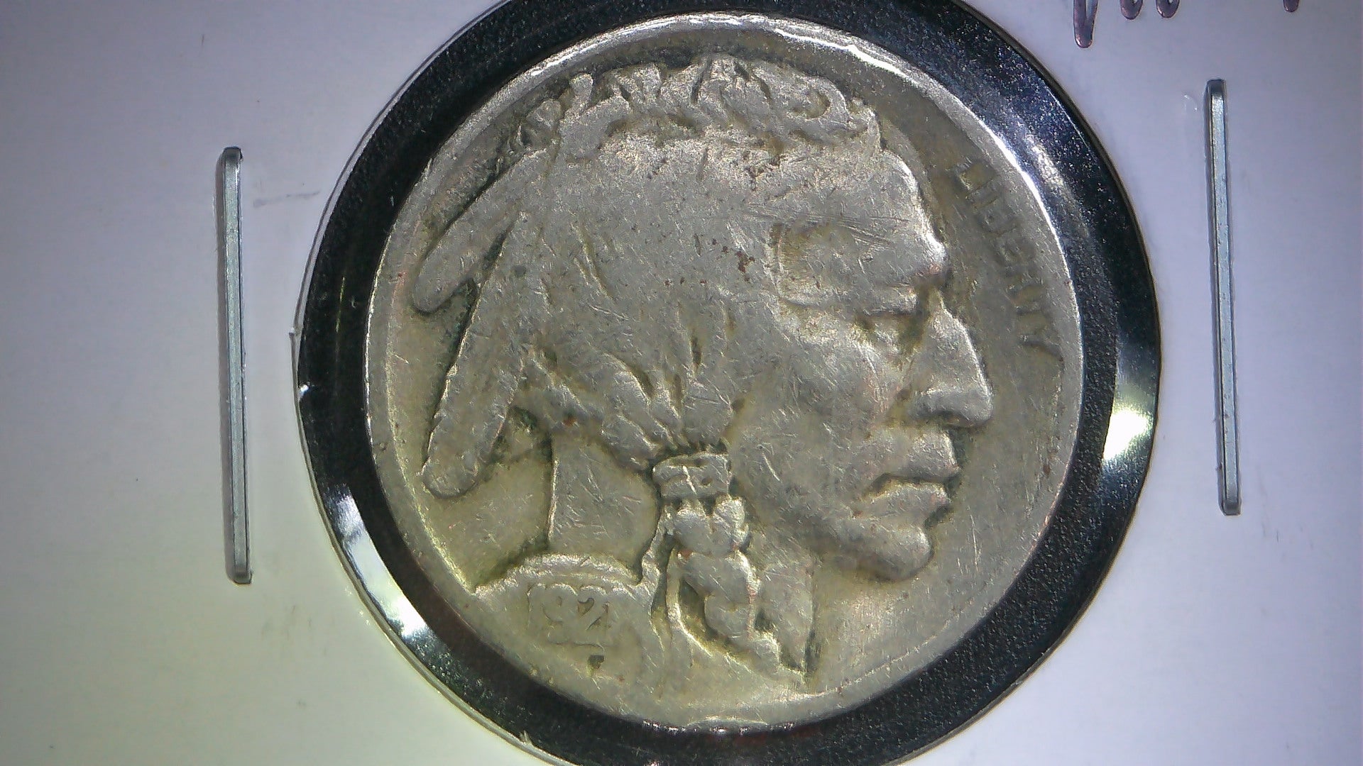 1921-P Buffalo Nickel VG-8