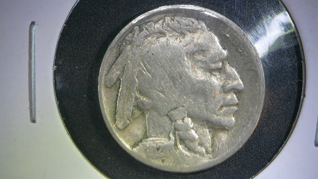 1921-P Buffalo Nickel F-12