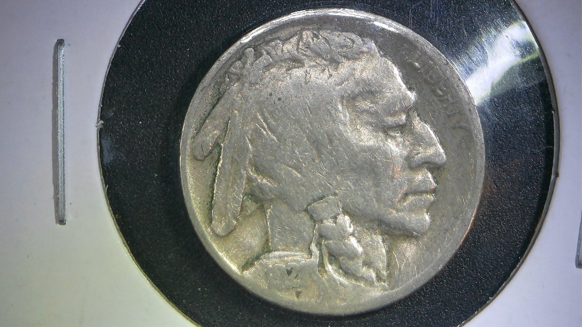1921-P Buffalo Nickel F-12