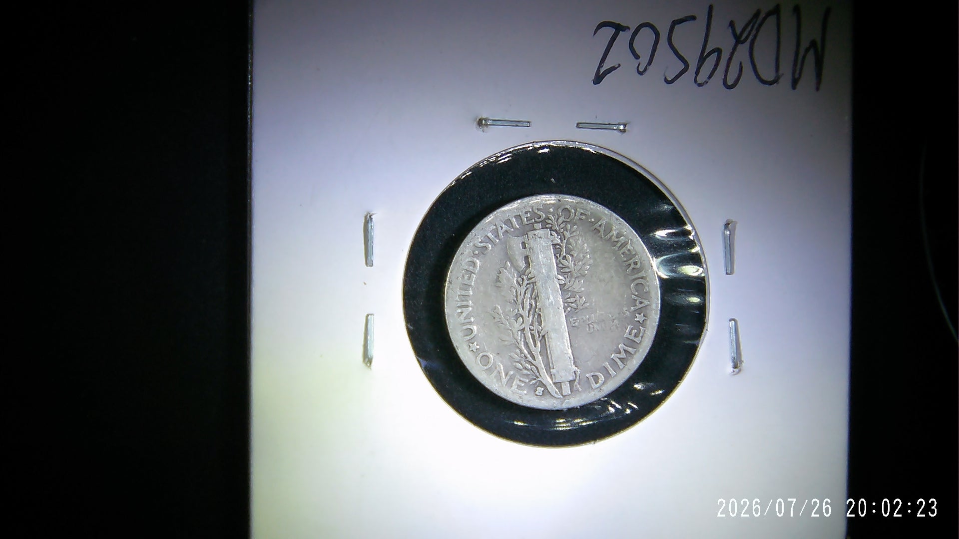 1929-S Mercury Dime F12
