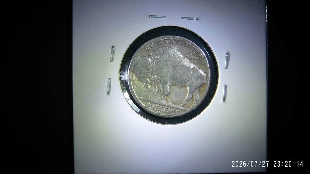 1928-D Buffalo Nickel VF20