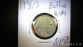 1936-S Buffalo Nickel AU50