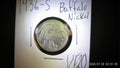 1936-S Buffalo Nickel VF20