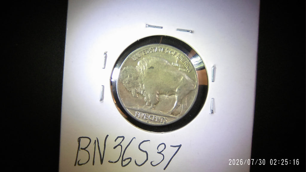 1936-S Buffalo Nickel EF40