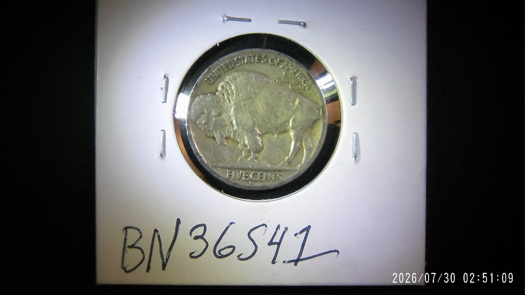 1936-S Buffalo Nickel F12