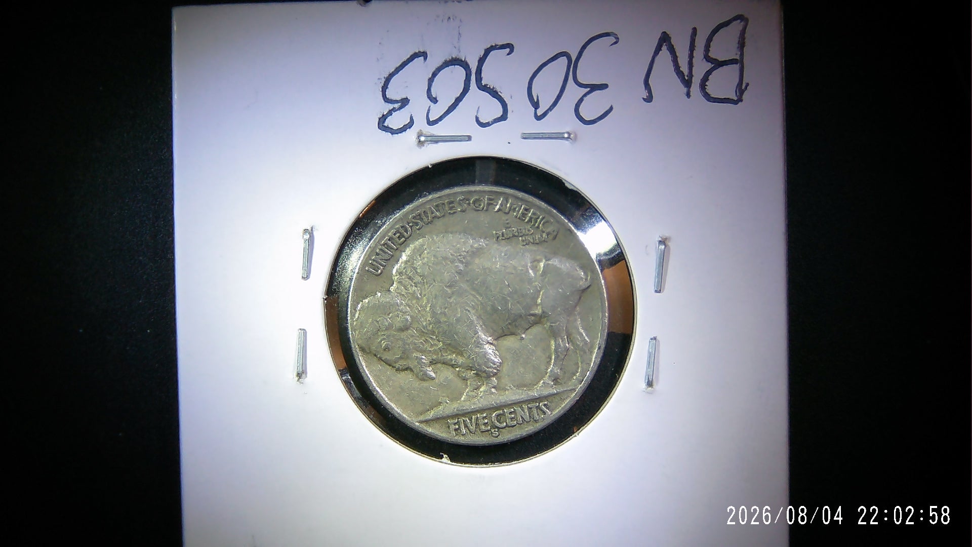1930-S Buffalo Nickel MS60+