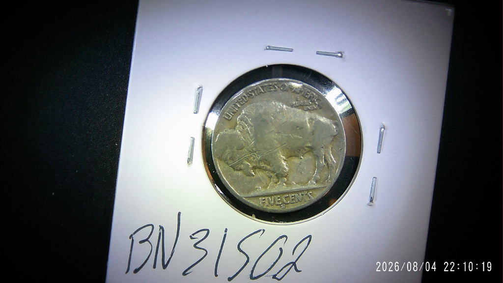 1931-S Buffalo Nickel F12