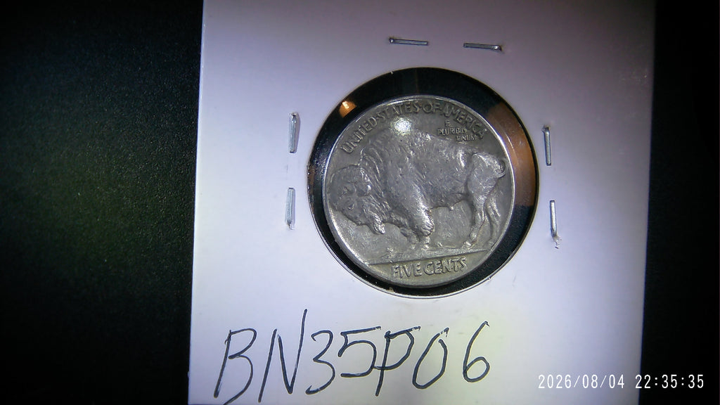 1935-P Buffalo Nickel EF40